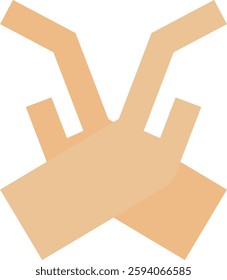 Rejected Cancel Denied Icon Vector Flat Illustration