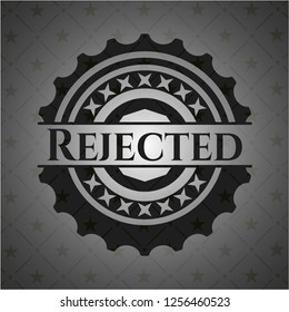 Rejected dark emblem. Retro