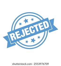 Rejected Letter Rubber Stamp Template