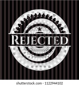 Rejected silver shiny emblem