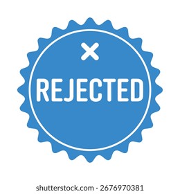 Rejected Stamp Design for Digital Use