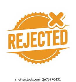 Rejected Stamp Design for Digital Use