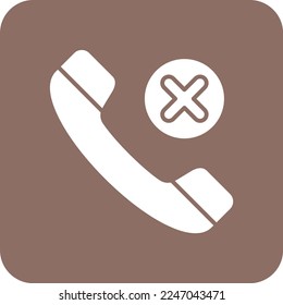 Icono vector rechazado. Se puede usar para imprimir, móviles y aplicaciones web.