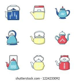 Rejoice icons set. Flat set of 9 rejoice vector icons for web isolated on white background