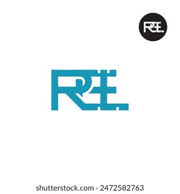 REL Logo Letter Monogram Design