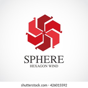 Relation line of corporation abstract vector and logo design or template community business icon of company identity symbol concept