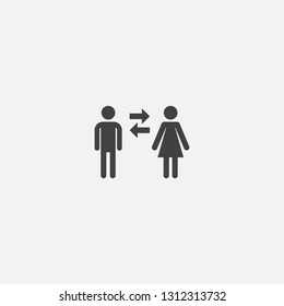 relations base icon. Simple sign illustration. relations symbol design. Can be used for web, print and mobile