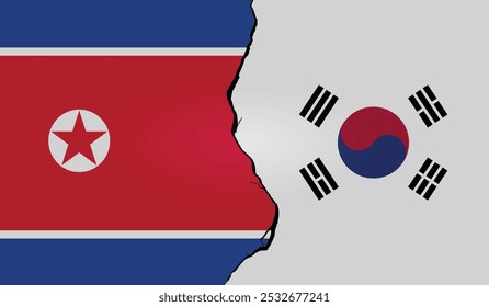 Beziehungen zwischen Nordkorea und Südkorea.