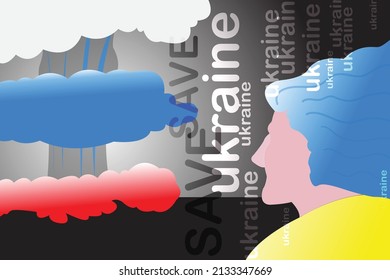 Relations between the two countries. Protecting Ukraine from war. Don't want war and want peace. protecting ukraine.