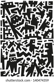 relations people - vector illustration 