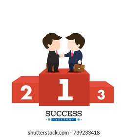 The Relationship of Businessmen to Success
