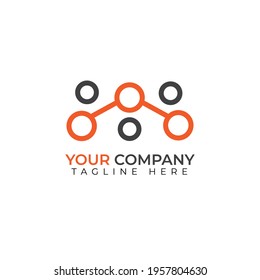 Relationship Company Logo Vector Template, a logo for your company
