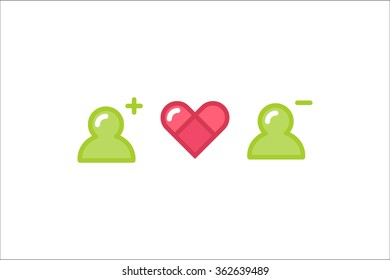 relationship concept icons