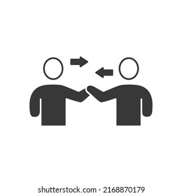 Relationship cons  symbol vector elements for infographic web