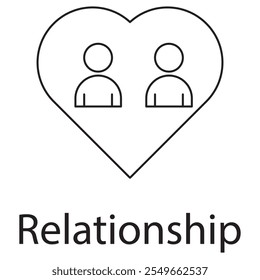 Relationship Icon, Building Strong and Meaningful Relationships, Fostering Trust and Connection in Every Relationship