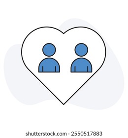 Relationship Icon, Building Strong and Meaningful Relationships, Fostering Trust and Connection in Every Relationship