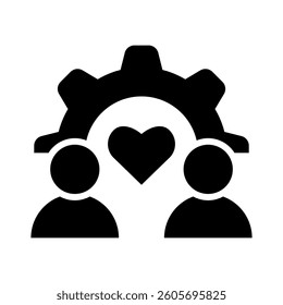 Relationship Icon Element for Design