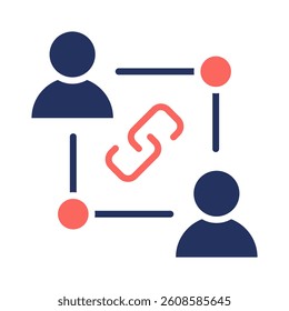 Relationship Icon Element for Design