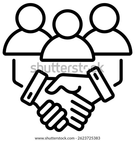 Relationship Icon Element For Design