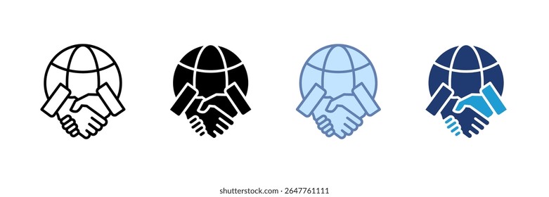Relationship Icon Set Multiple Style Collection