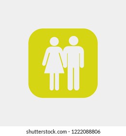 relationship icon. Vector illustration