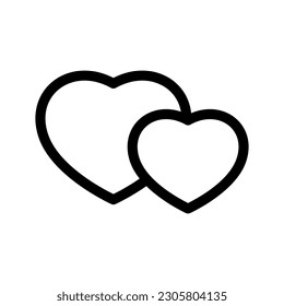 Relationship Icon Vector Symbol Design Illustration