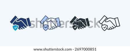 Relationship Multiple Style Icon Collection
