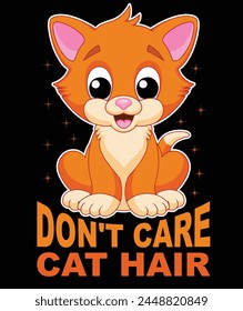 En una relación con mi diseño de camiseta de gato