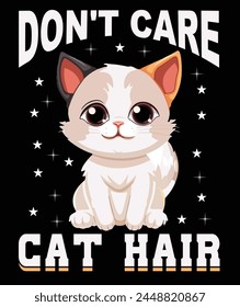 In a relationship with my cat t-shirt design