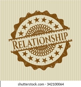 Relationship-Kautschuk-Grunge-Textur-Stempel