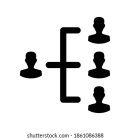 Relationship Team icon.team,group (Vektorgrafik)