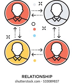 Relationship Vector Icon