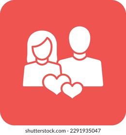 Relationship vector icon. Can be used for printing, mobile and web applications.