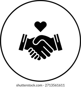 Icono de Vector de relación. Se puede utilizar para aplicaciones de impresión, móviles y de Web.