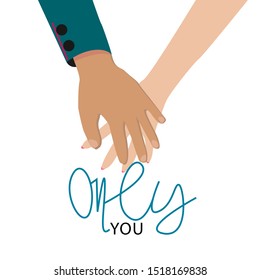Relationships. Just you. Vector. EPS 10