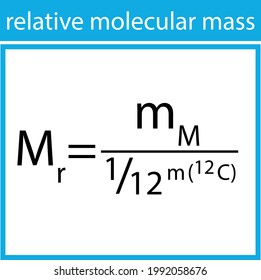 relative molecular mass chemistry elements