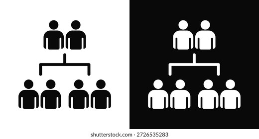 Ícone Relativo Estilo De Plano De Fundo Branco E Preto