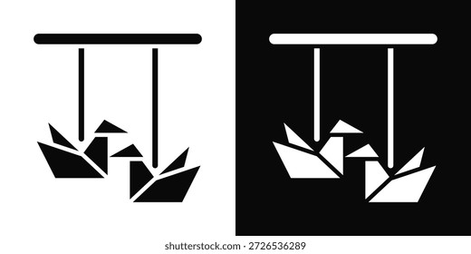 Ícone Relativo Estilo De Plano De Fundo Branco E Preto