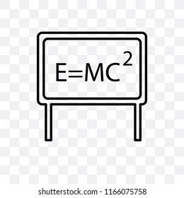 Relativity vector icon isolated on transparent background, Relativity logo concept