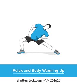 relax and body warming up