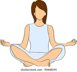 relax by yoga