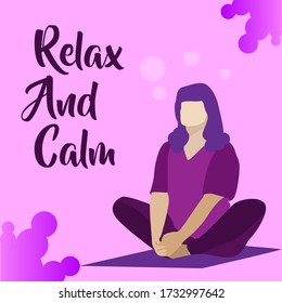 Relax And Calm Pamper Yourself At Home So The Mind Is Calm And Peaceful