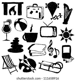 relax doodle images