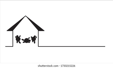 
Relax at home, stay at home, live happily in the house.
work form home concept.