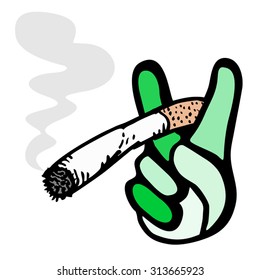 relax and peace symbol