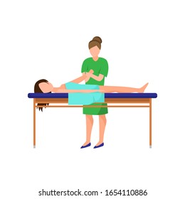 Relax resort woman massage in tropical island vacation