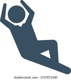  Relax rest icon (vector illustration)