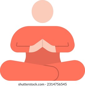 Relaxation icon vector image. Suitable for mobile application web application and print media.