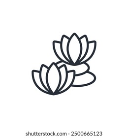 relaxation icon. vector.Editable stroke.linear style sign for use web design,logo.Symbol illustration.