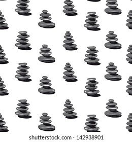 Relaxation and recreation. vector seamless pattern. modern stylish texture. repeating abstract background
